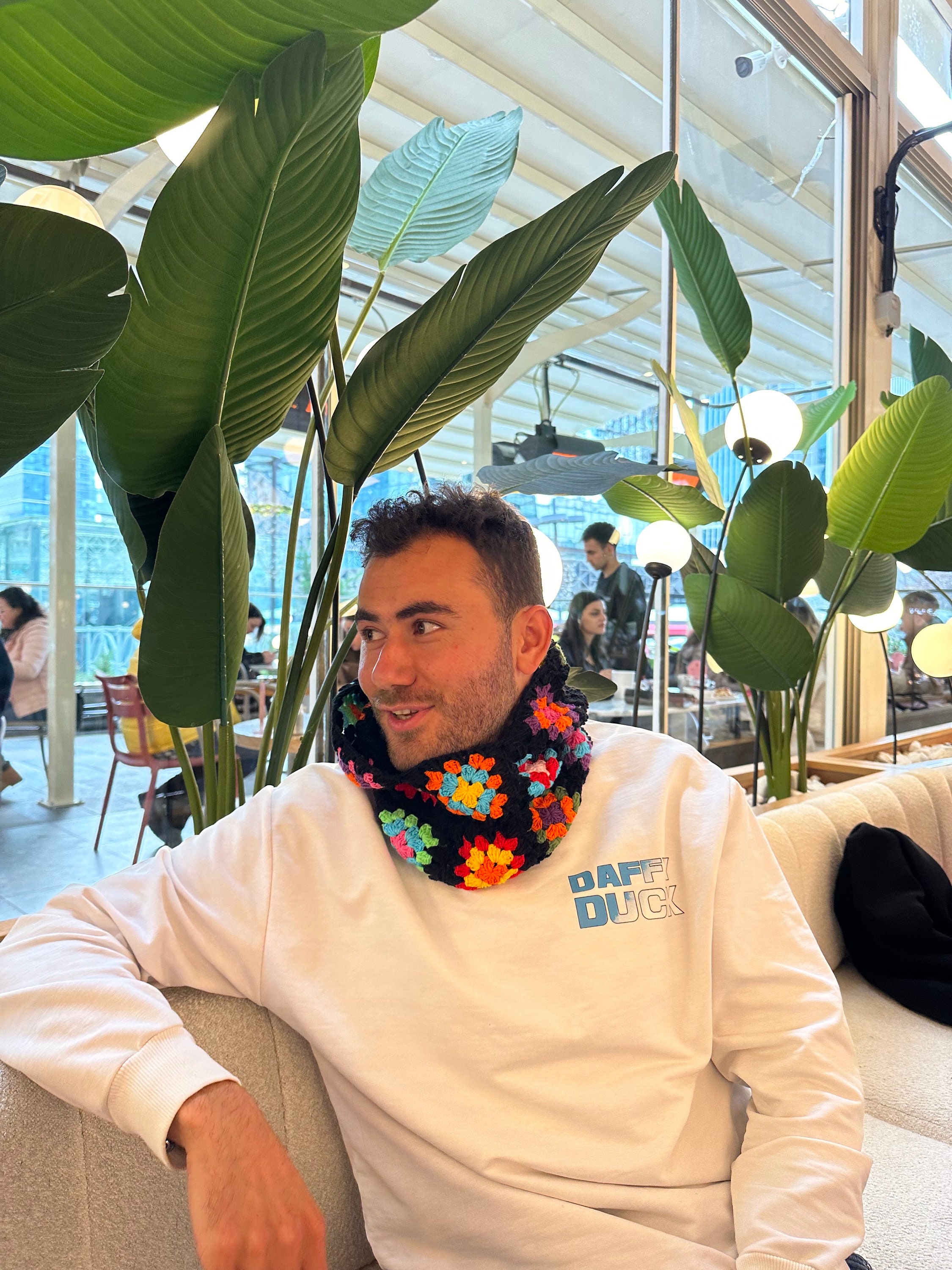 Granny Square Balaclava, Colorful Balaclava, Crochet Balaclava, Crochet Hoodie, Balaclava Fashion... — photo 3 of 10