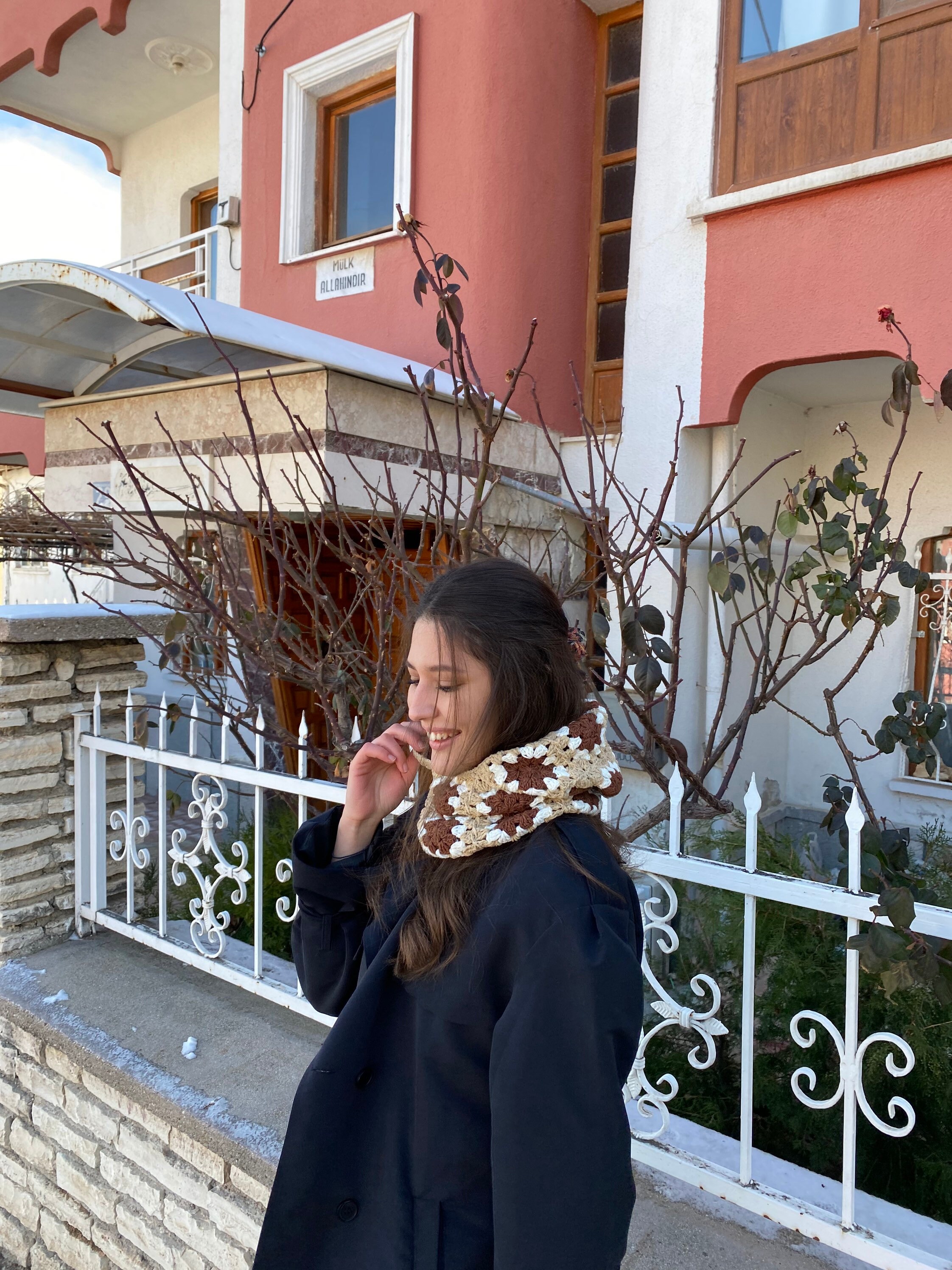 Granny Square Balaclava, Colorful Winter Hat, Stylish Balaclava, Crochet Hoodie, Balaclava Fashio... — photo 2 of 10
