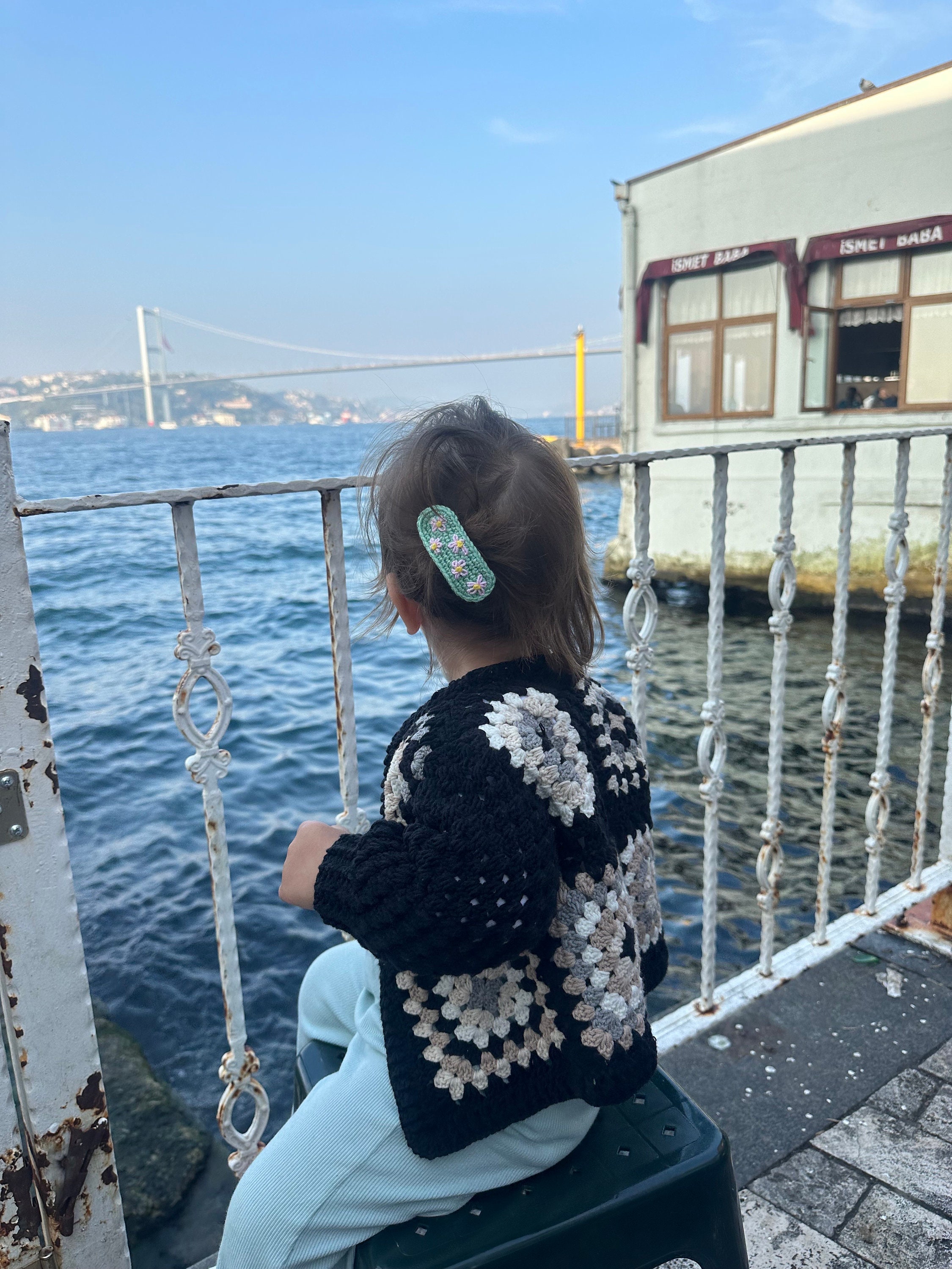 Handmade Baby and Kids Cardigan, Granny Square Crocheted Sweater for Child – Perfect Baby Winter ... — photo 3 of 10