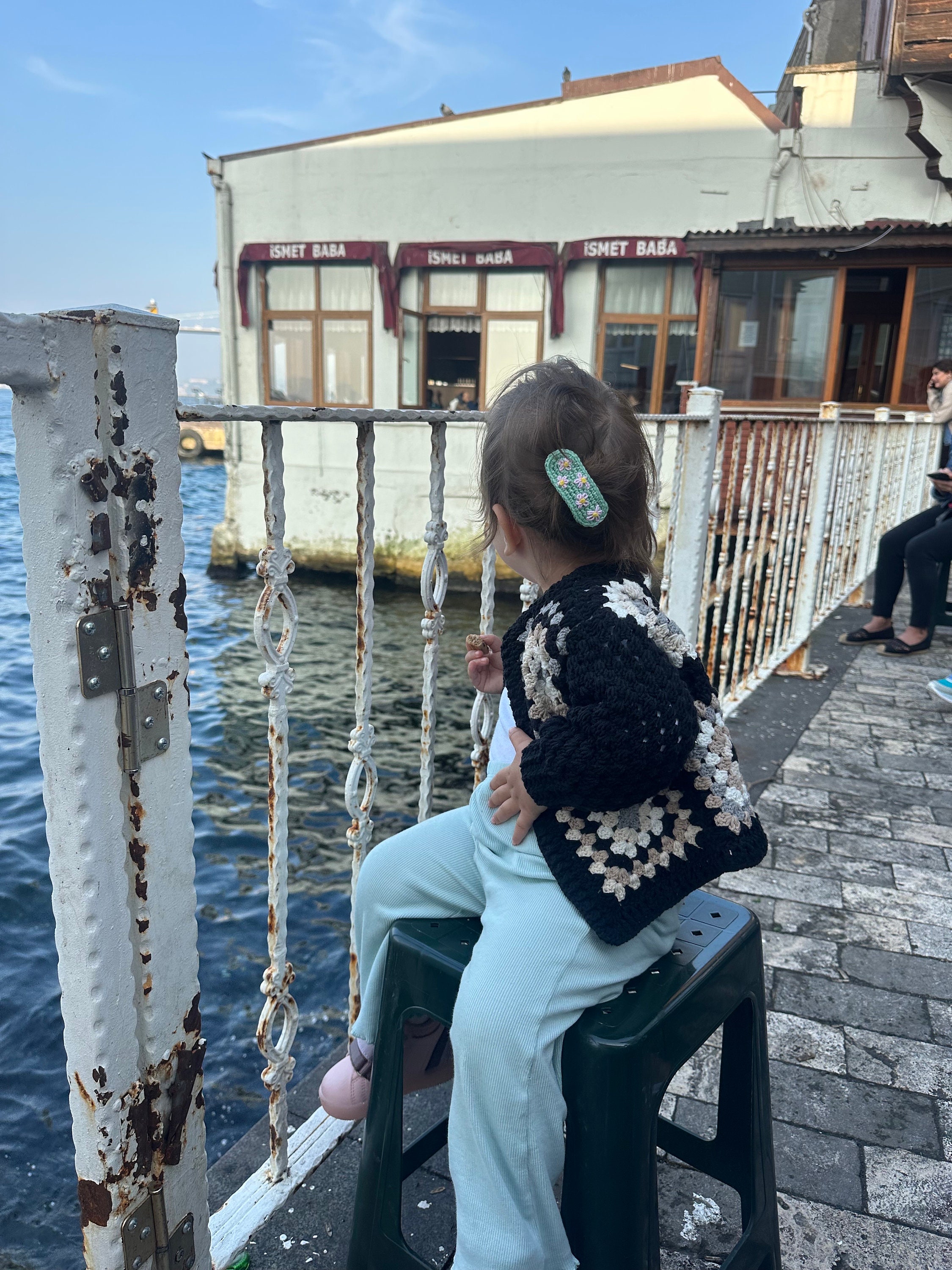 Handmade Baby and Kids Cardigan, Granny Square Crocheted Sweater for Child – Perfect Baby Winter ... — photo 4 of 10