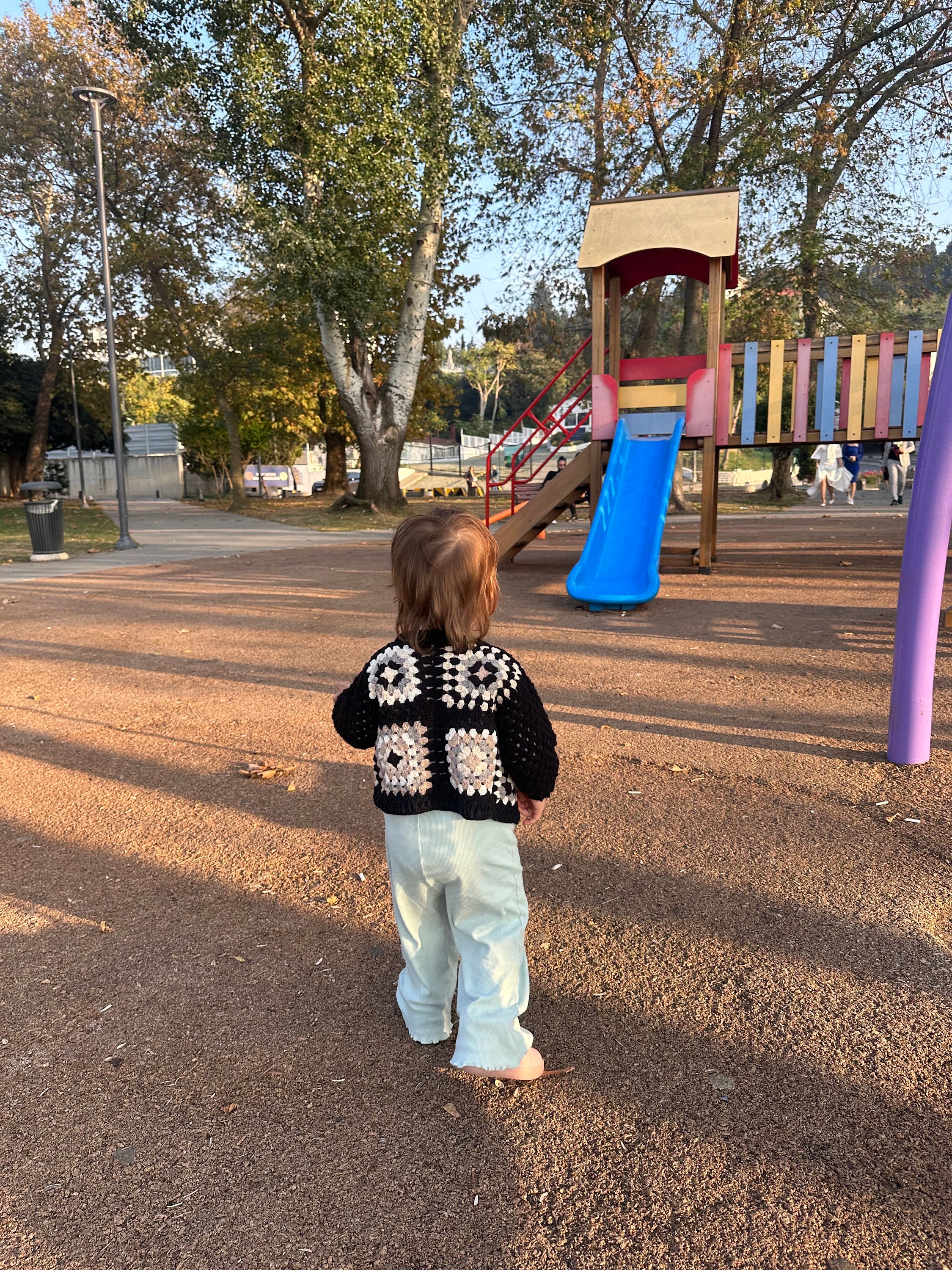 Handmade Baby and Kids Cardigan, Granny Square Crocheted Sweater for Child – Perfect Baby Winter ... — photo 7 of 10