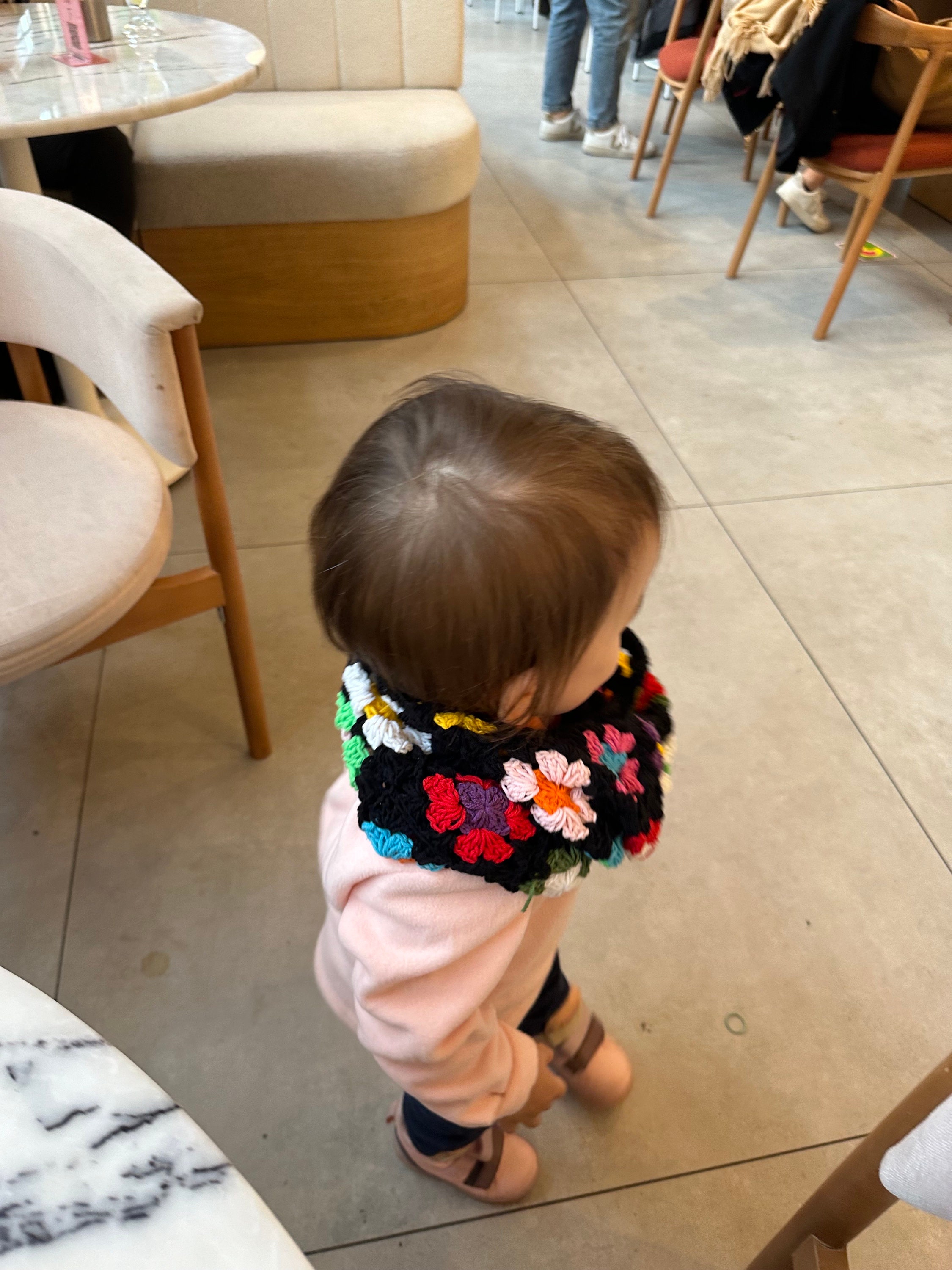 Handmade Granny Square Balaclava: Perfect Kids Balaclava and Christmas Gifts for Boys, Girls, and... — photo 3 of 10