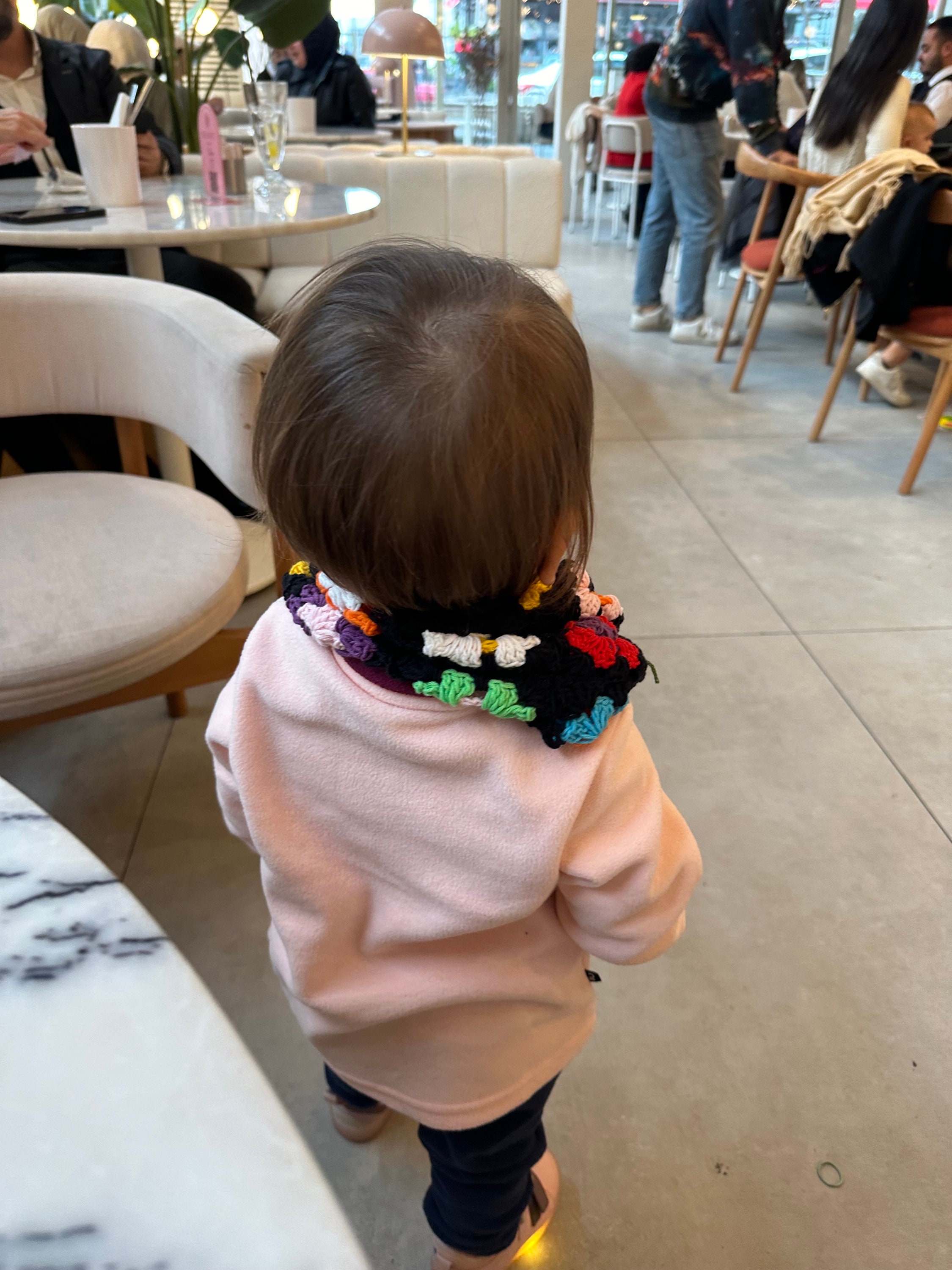 Handmade Granny Square Balaclava: Perfect Kids Balaclava and Christmas Gifts for Boys, Girls, and... — photo 4 of 10