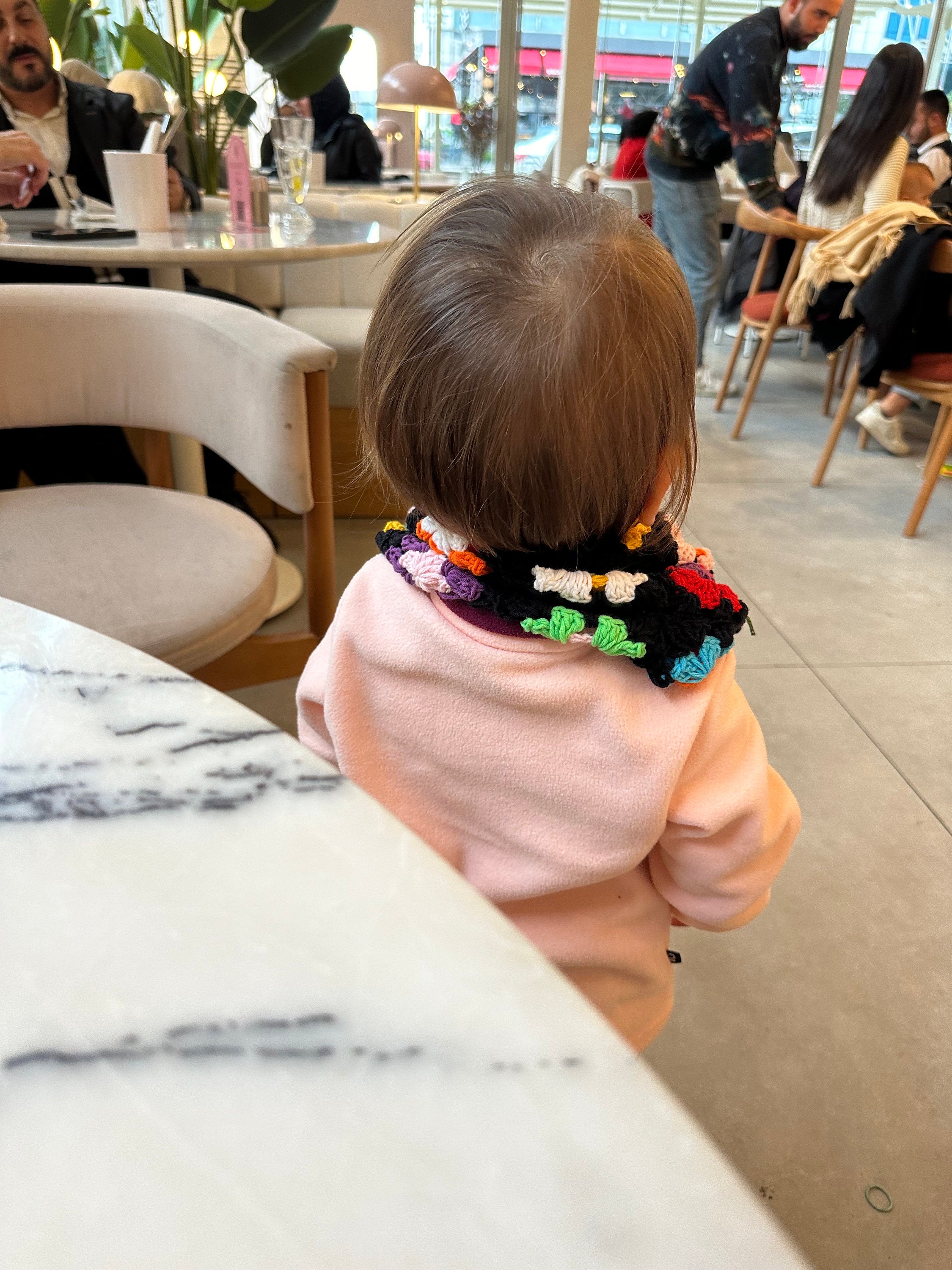 Handmade Granny Square Balaclava: Perfect Kids Balaclava and Christmas Gifts for Boys, Girls, and... — photo 2 of 10