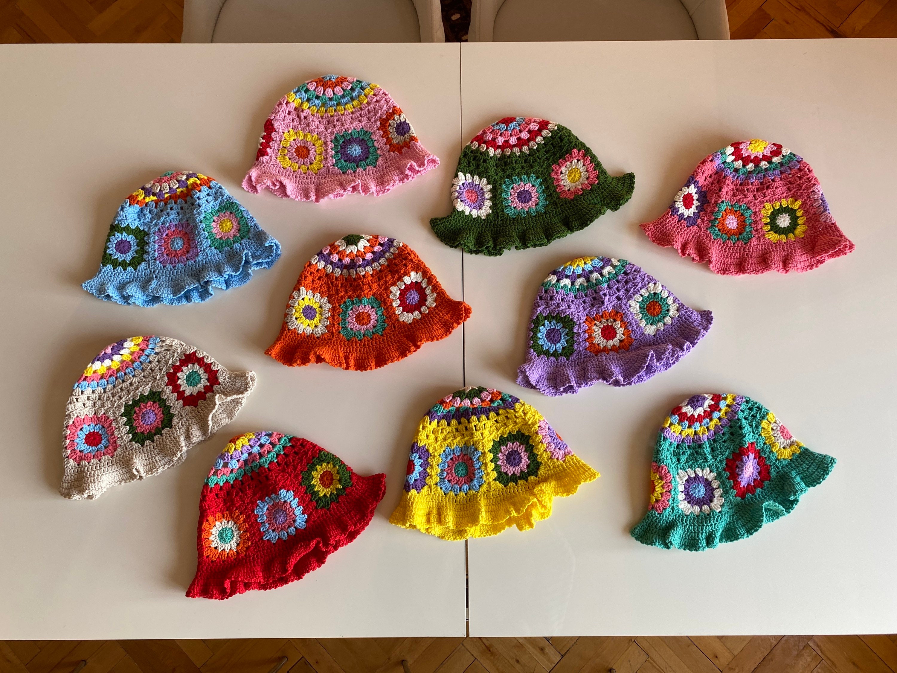 Knit Bucket Hat, Winter Bucket Hat, Crochet Bucket Hat, Festival Hat, Hippi Hat, Harry Style Buck... — photo 6 of 10