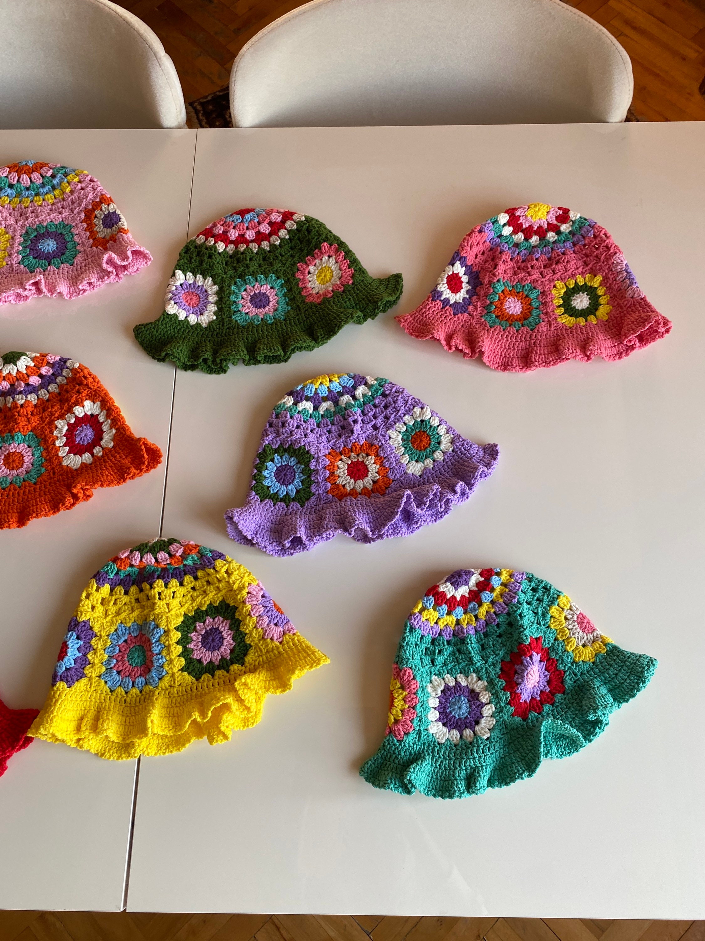 Knit Bucket Hat, Winter Bucket Hat, Crochet Bucket Hat, Festival Hat, Hippi Hat, Harry Style Bucket Hat, Vintage Hat, Knitted Bucket Beanie