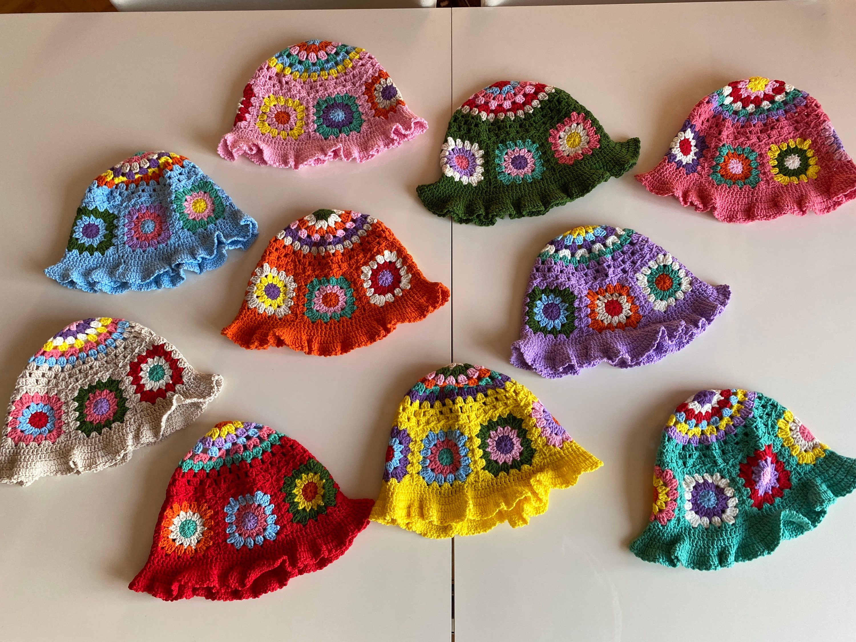 Knit Bucket Hat, Winter Bucket Hat, Crochet Bucket Hat, Festival Hat, Hippi Hat, Harry Style Buck... — photo 4 of 10