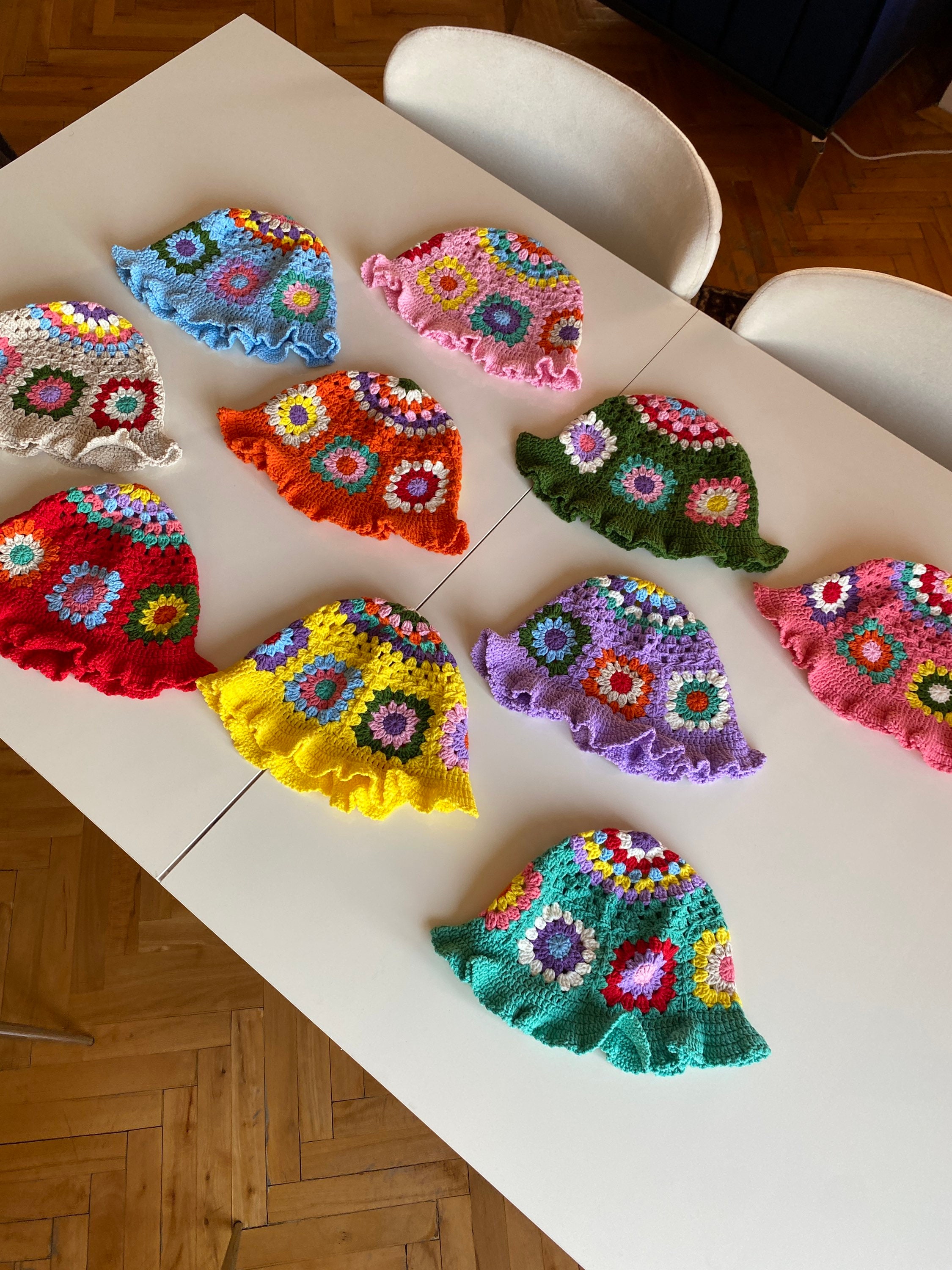 Knit Bucket Hat, Winter Bucket Hat, Crochet Bucket Hat, Festival Hat, Hippi Hat, Harry Style Buck... — photo 2 of 10