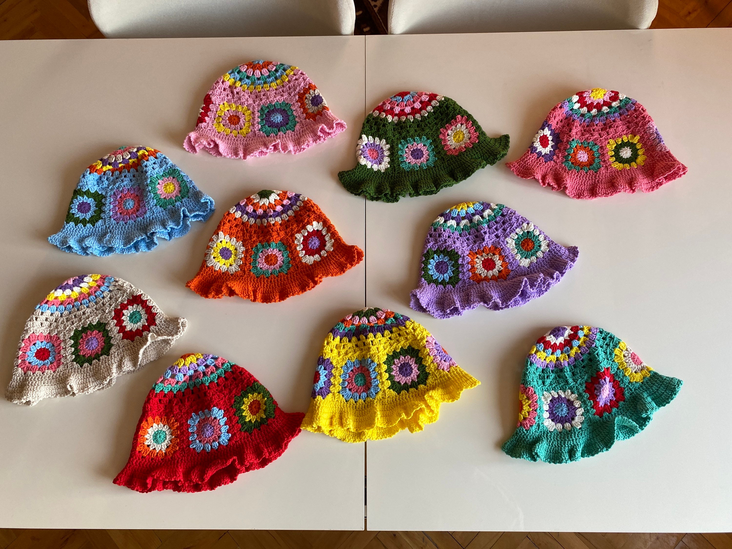 Knit Bucket Hat, Winter Bucket Hat, Crochet Bucket Hat, Festival Hat, Hippi Hat, Harry Style Buck... — photo 5 of 10