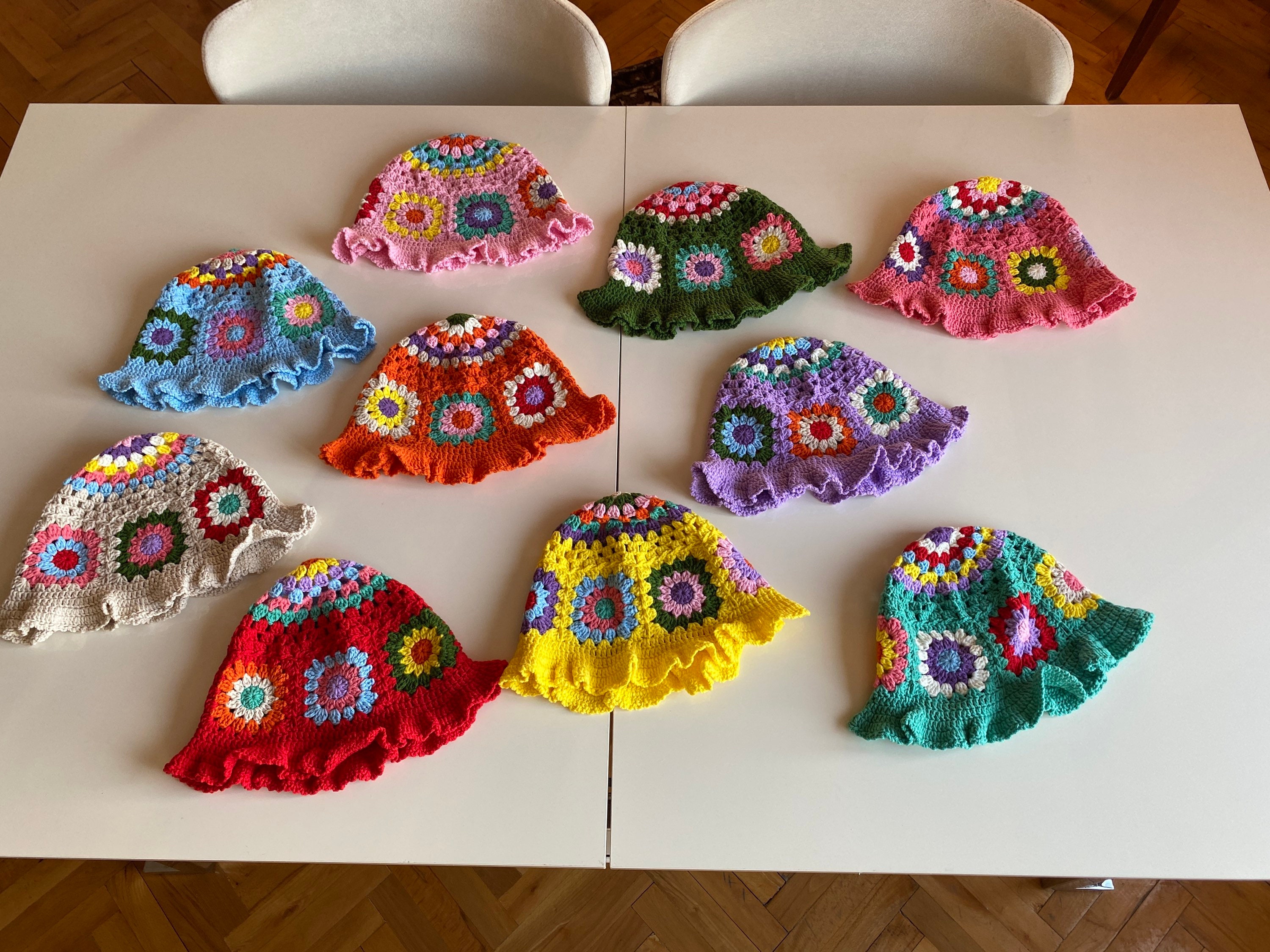 Knit Bucket Hat, Winter Bucket Hat, Crochet Bucket Hat, Festival Hat, Hippi Hat, Harry Style Buck... — photo 7 of 10